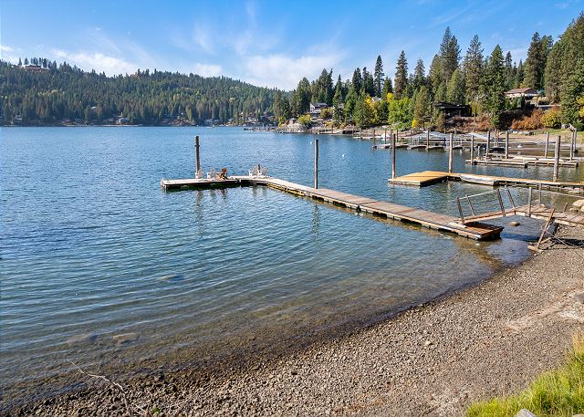 New Listing! The Ultimate CDA Lakehouse | Views, Private Dock & Decks 5