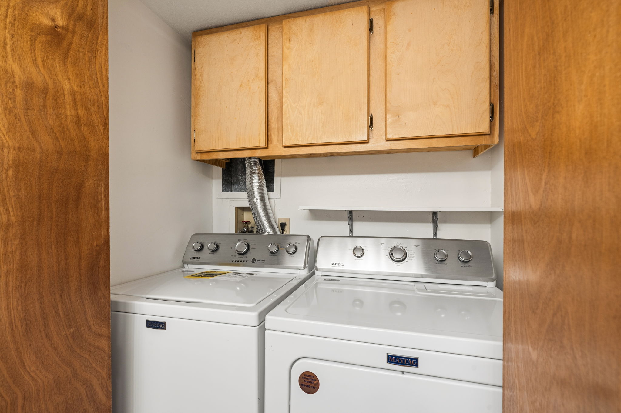 Keep things fresh with in-home laundry during your stay.
