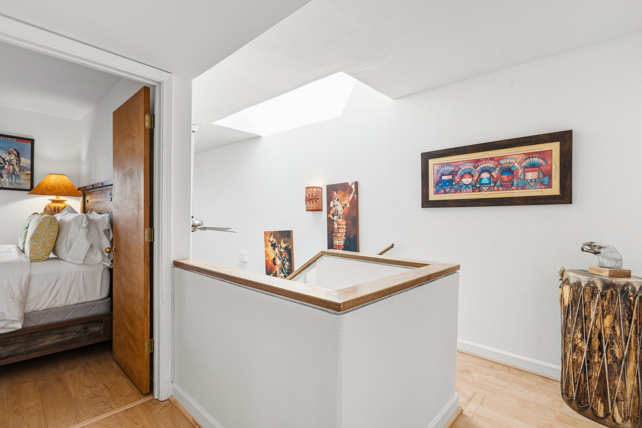 Local artwork throughout the unit 