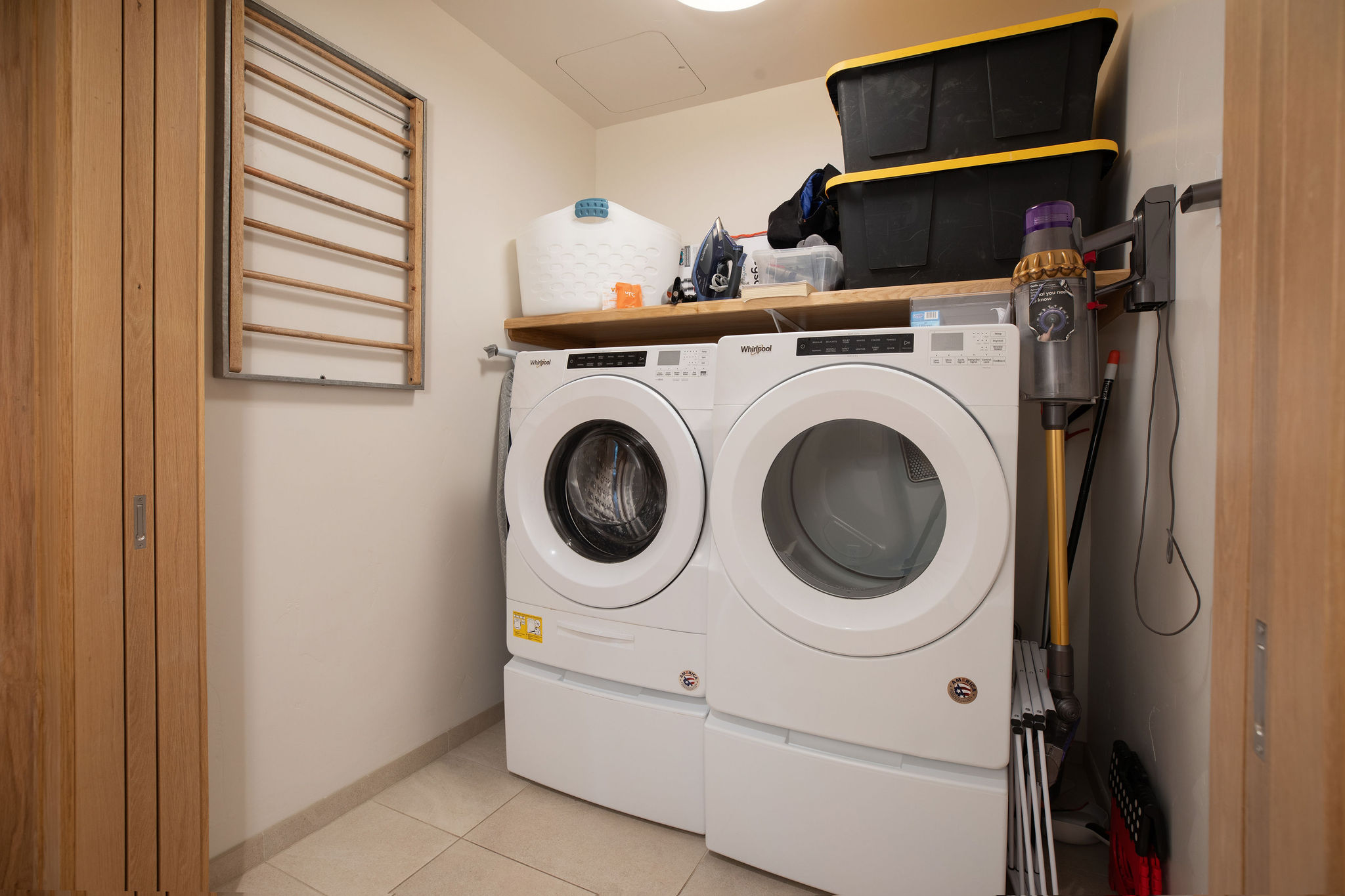 Keep things fresh with in-home laundry during your stay.
