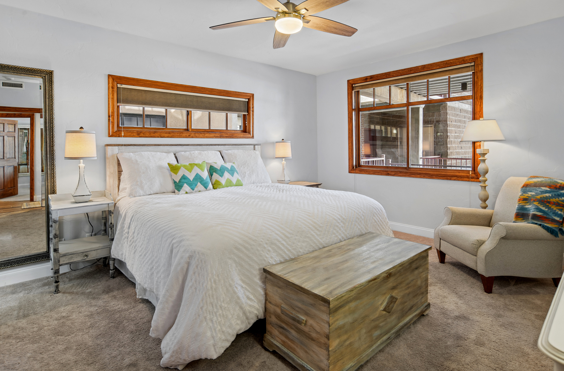 Master Bedroom - King and TV