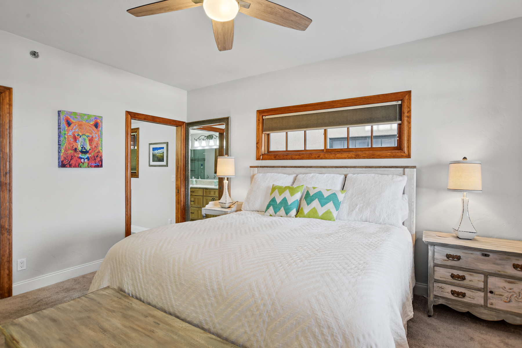 Master Bedroom - King and TV