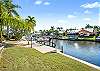 Expansive waterfront lawn perfect for relaxing, entertaining, or enjoying scenic canal views. Your own private outdoor sanctuary just steps from the water.
