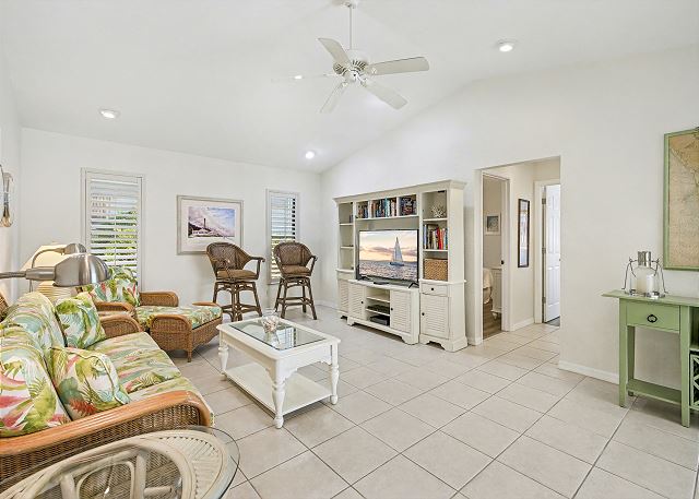 New Listing! Canalfront Comfort | Heated Pool, Patio & Palm-Lined Views 4