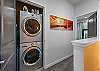 In-unit washer and dryer—convenient full-size laundry for extended stays
