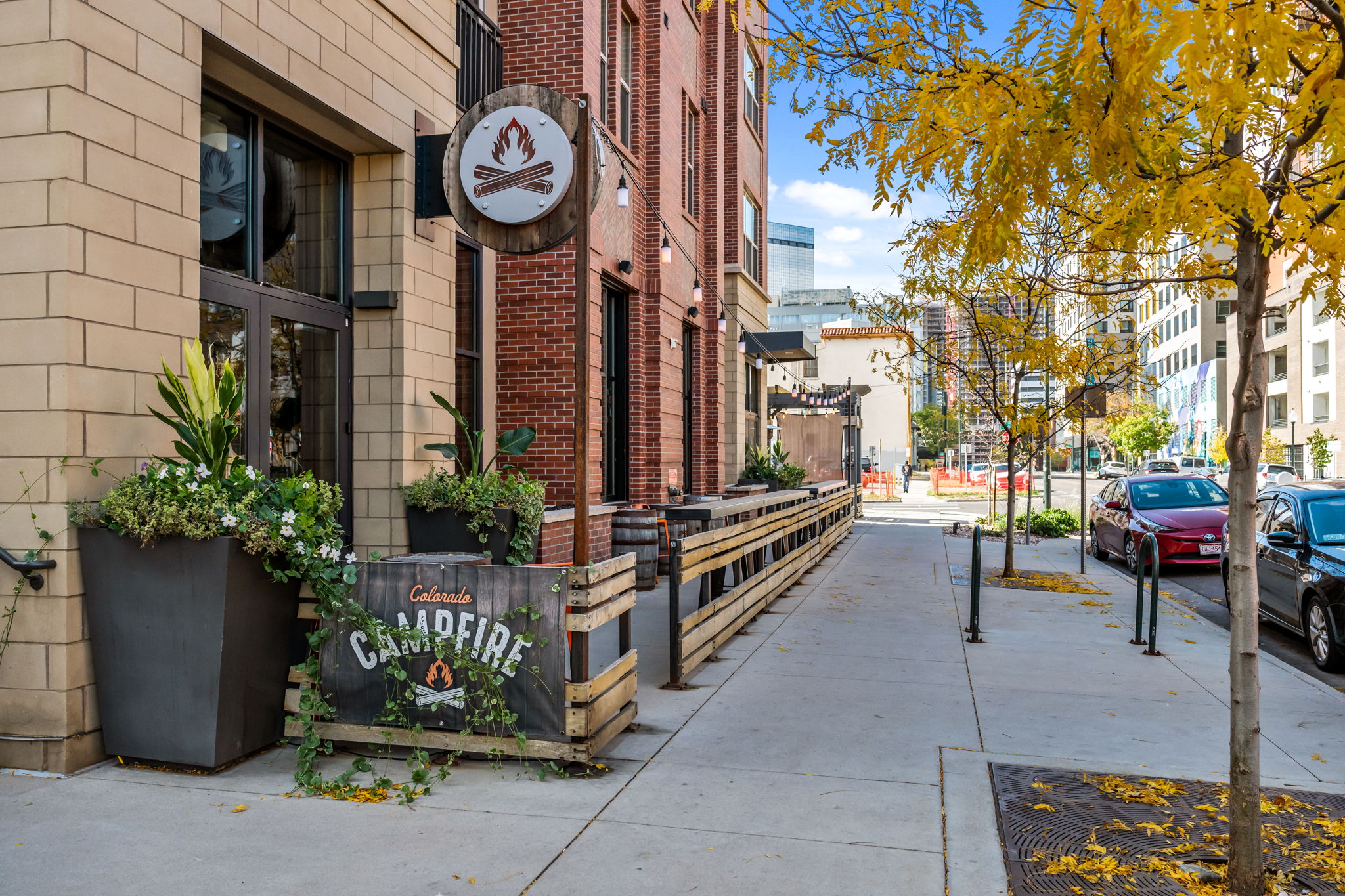 Walk to nearby restaurants