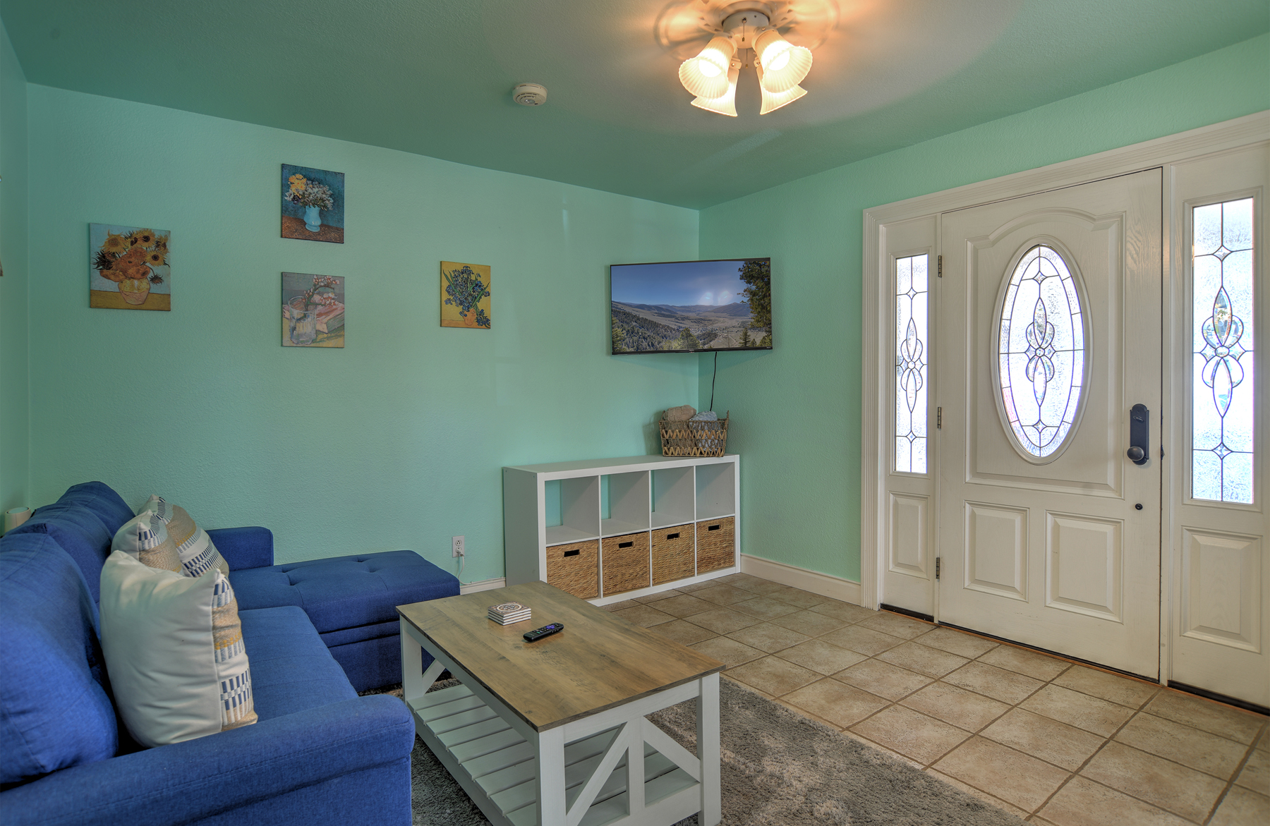 Unit 2, the Rosewood Studio, is a spacious studio featuring a separate living area from the bedroom and kitchenette area. This unit also includes a private bathroom and is conveniently located on the main floor.