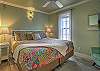 Unit 1, the Rose Garden Retreat, is a cozy, bright three-bedroom, two-bathroom unit on the main floor.