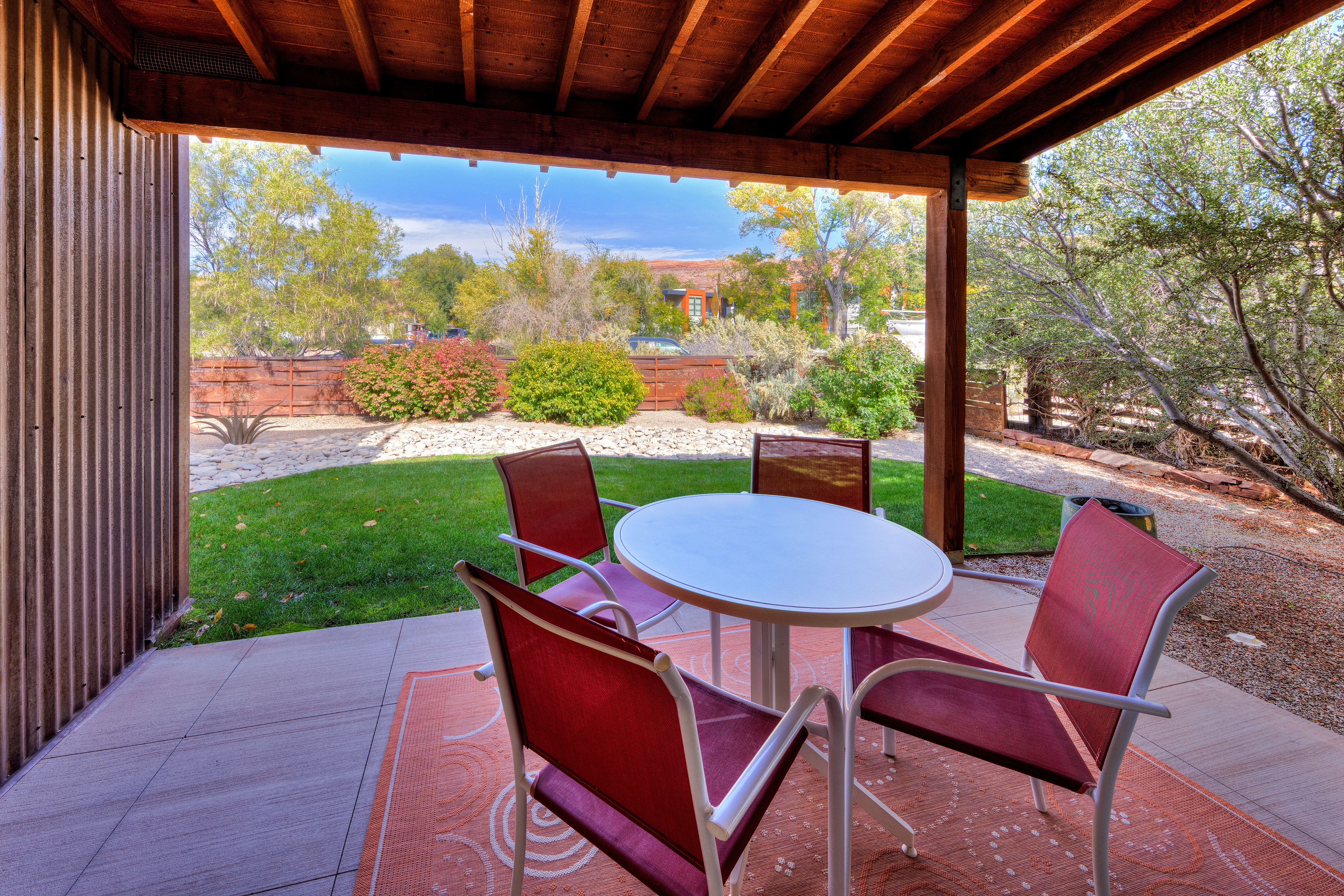 The Kayenta patio