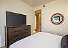 Unwind in this spacious king bedroom #2 with a Smart TV—comfort and entertainment in one. 

