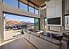 Floor-to-ceiling windows with ample entertaining space - all while enjoying gorgeous red rock views