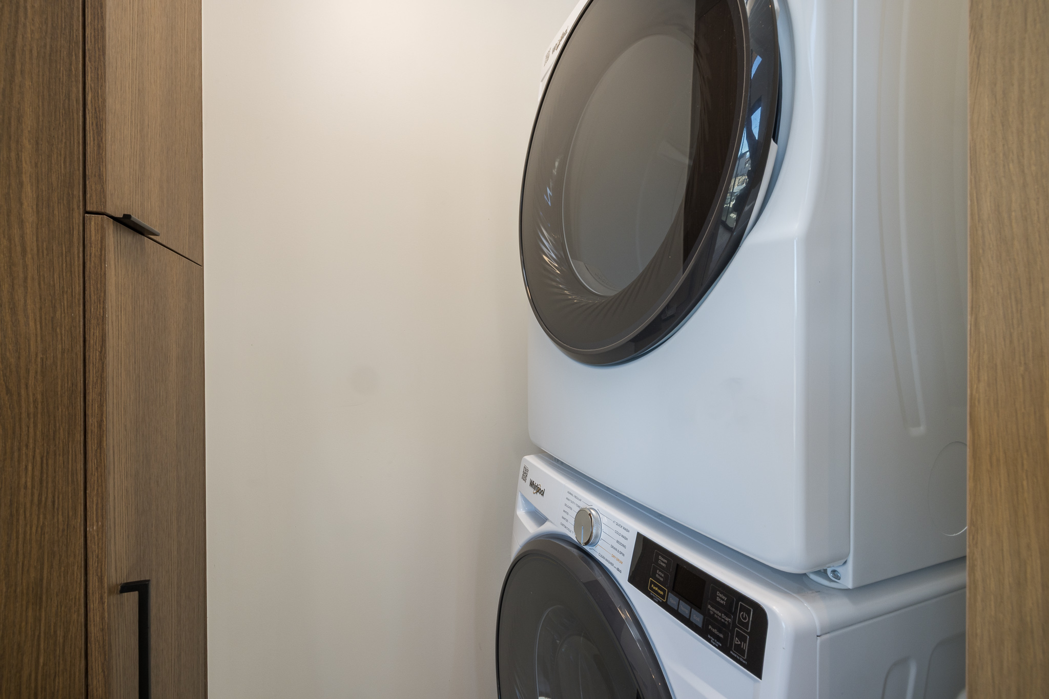 Keep things fresh with in-home laundry during your stay.
