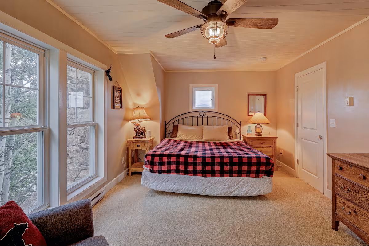 Unwind in this spacious king bedroom #2 with an ensuite bathroom
