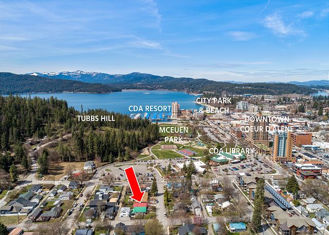 New Listing! Heart of Coeur d’Alene | Pet-Friendly | Yard + Grill 2