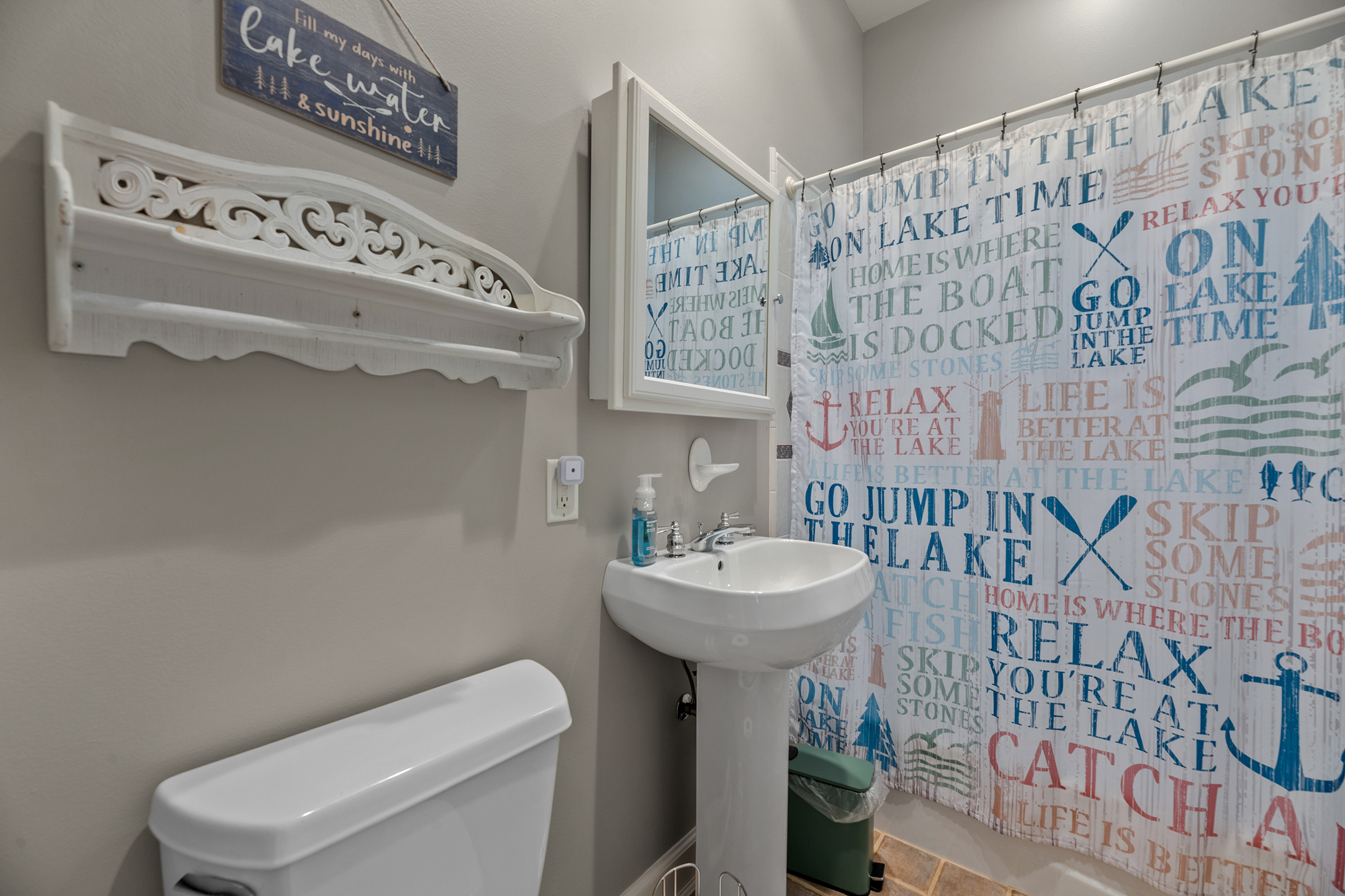 Modern laundry room with washer and dryer – convenient for extended stays and keeping clothes fresh during your vacation.