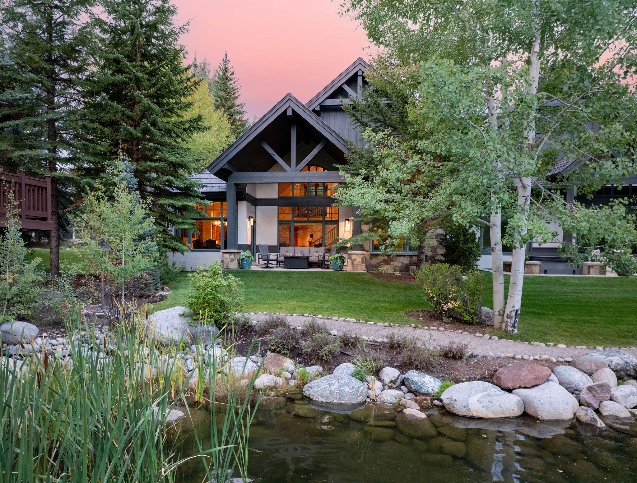 New Listing! Arrowhead Luxury Home | Private Pond | Fire Pit + Pool Table | Photo 32