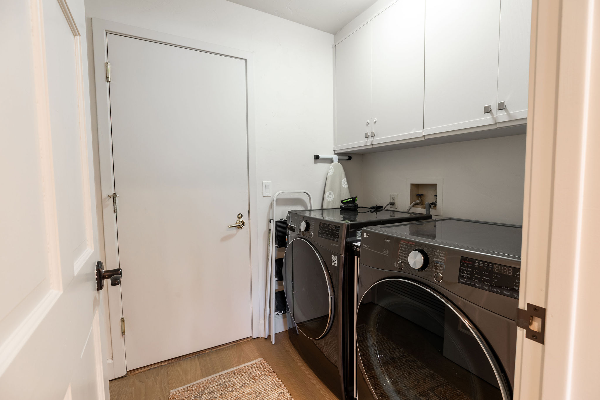 Pack light—washer and dryer included for your convenience!
