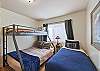 3rd bedroom with Queen/twin bunk and additional twin bed