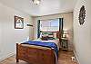 2nd bedroom with queen bed