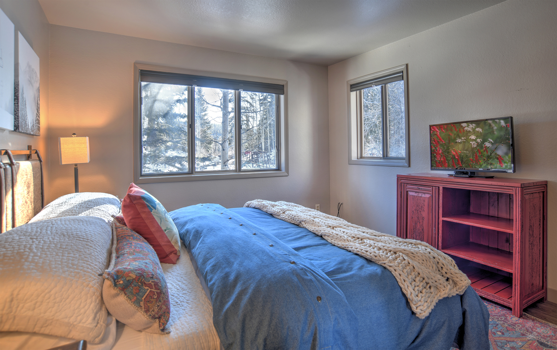 King Bedroom #2 with Smart TV