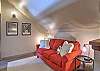 Loft area with pull out sofa