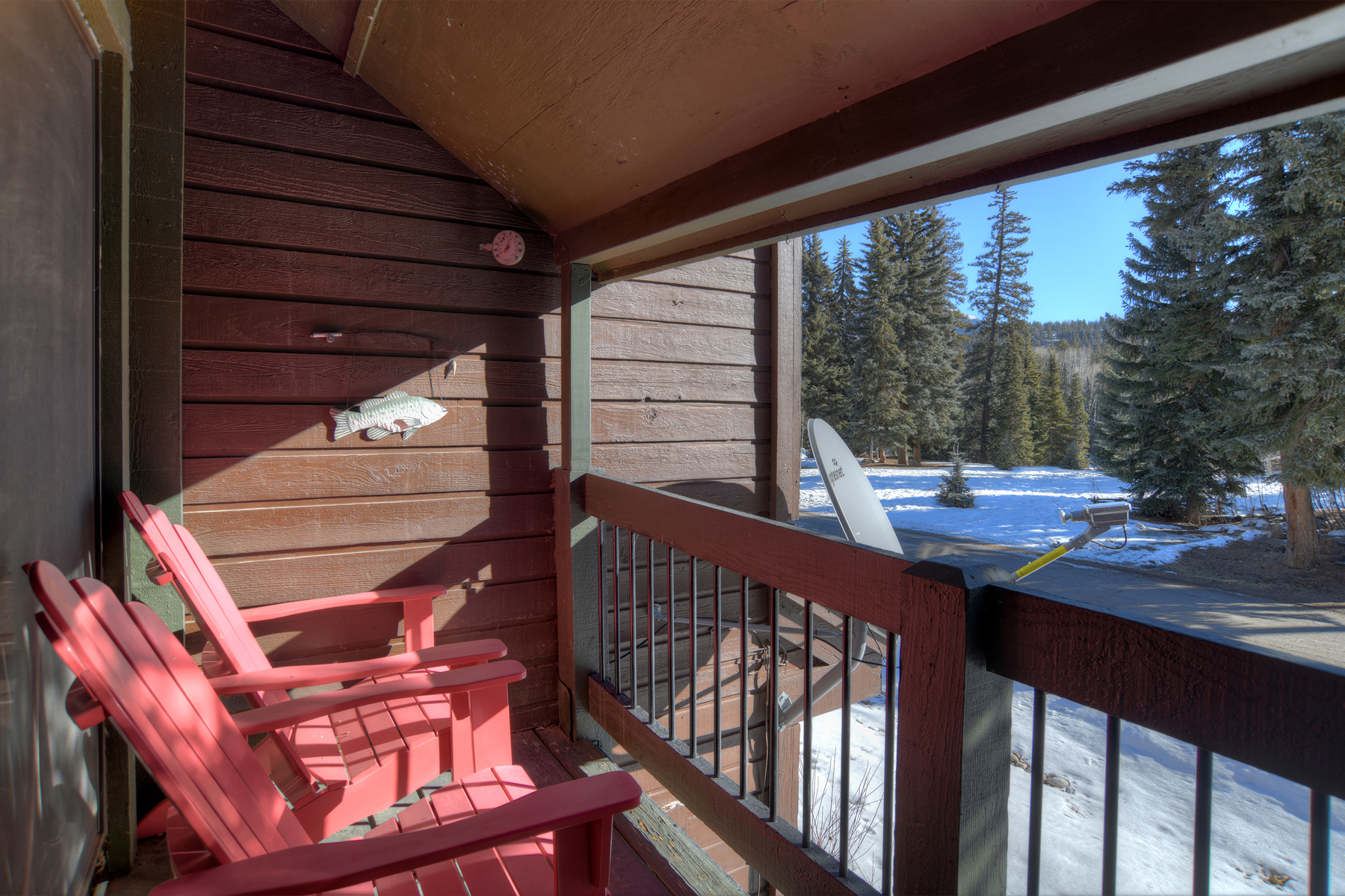 Private balcony - perfect for sipping your morning cup of coffee