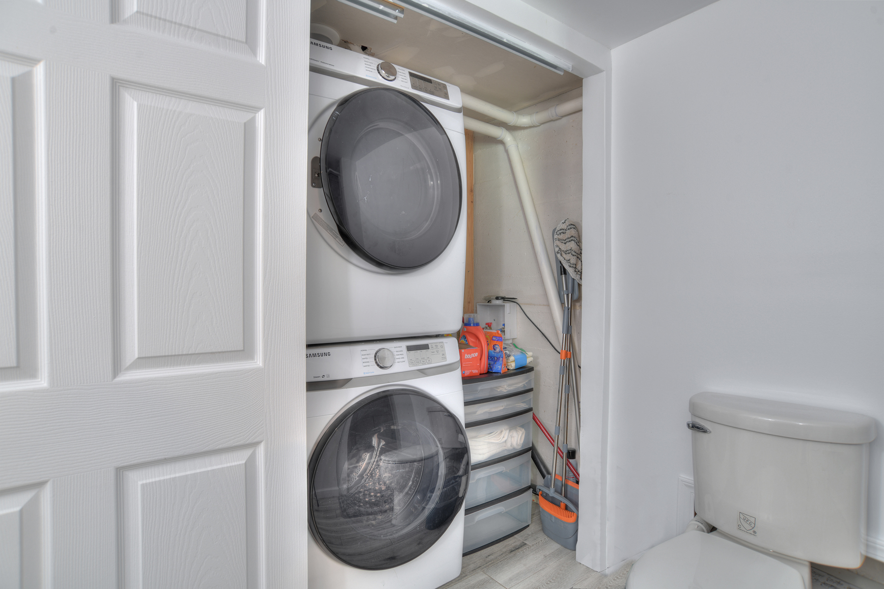 Washer/Dryer in the cabin