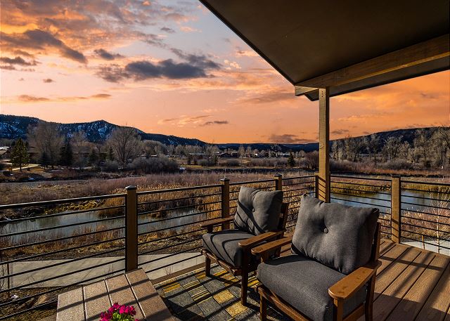 New Listing! Peaceful Riverfront Living | Deck with Views | Walk to Downtown