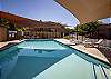 community pool open April - Oct (weather permitting)