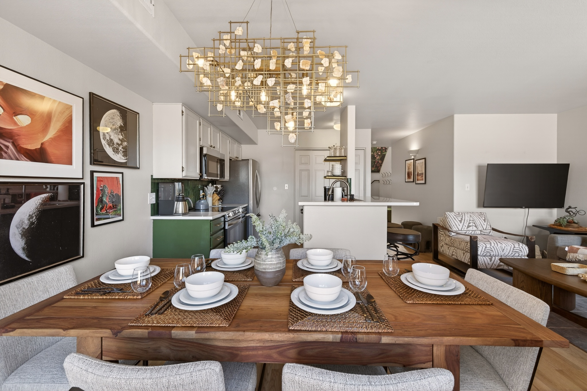 New Listing! Red Rock Retreat | Hot Tub & Fire Pit | Kings in Every Room | Photo 5