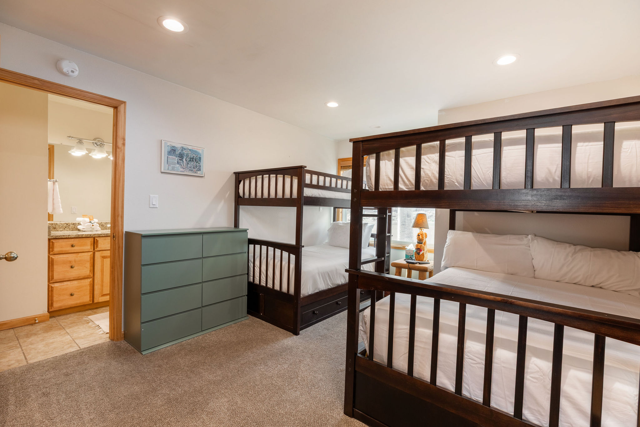Two (2) twin over full size bunk beds - perfect for kids!