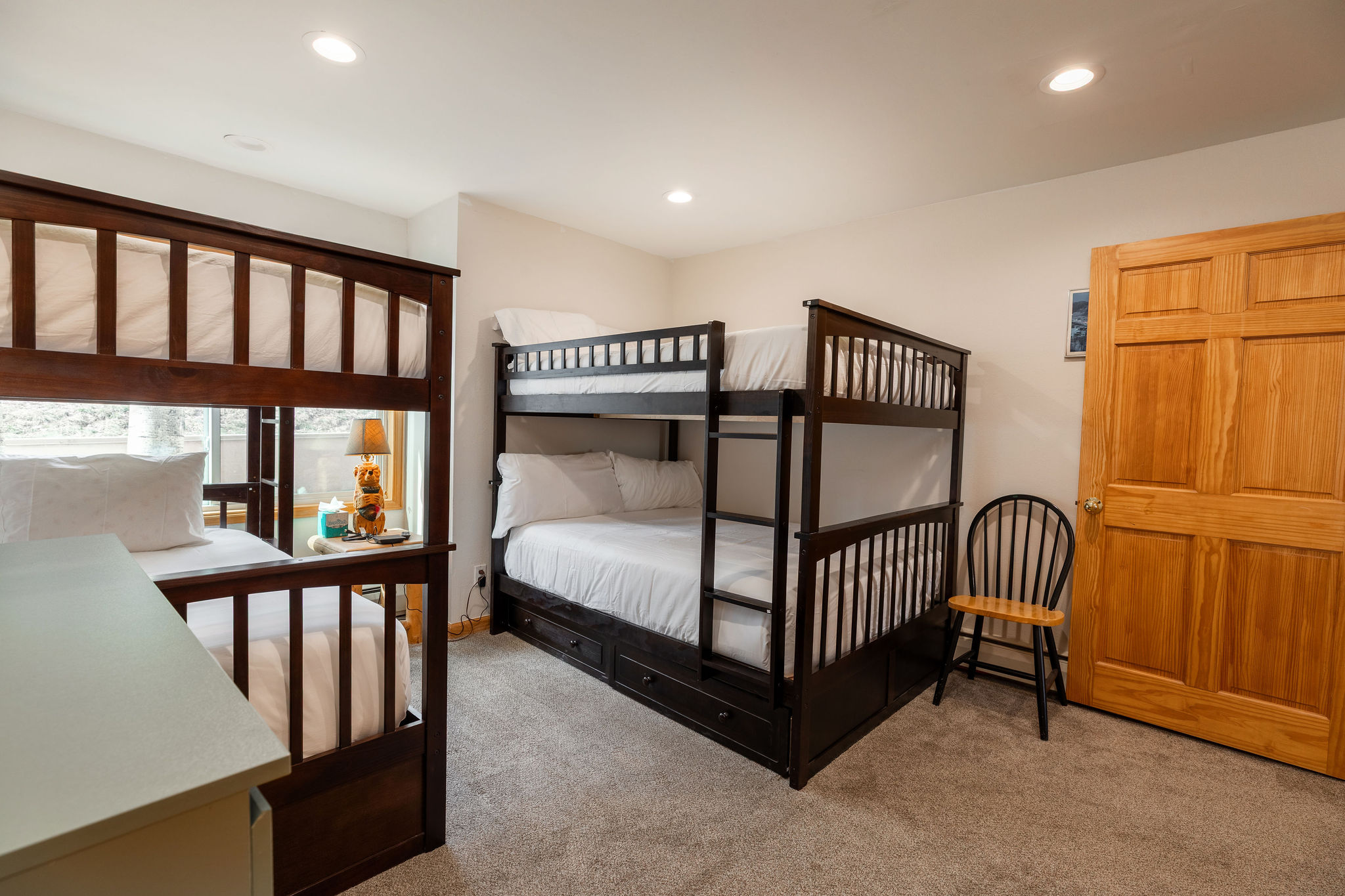 Two (2) twin over full size bunk beds - perfect for kids!