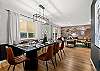Enjoy meals together around a table that comfortably seats 8.