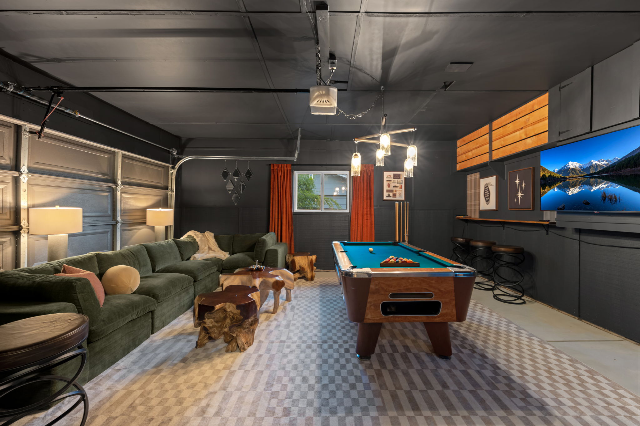 New! Highline Haus | Walk to Shows | Billiards, Hot tub, Theater | Photo 47