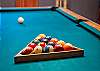 Play a game of billiards in this custom designed garage space with a pool table and large Smart TV.