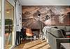 Designated workspace for guests that need to tackle some work during their stay. 