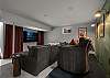 Relax in the movie theatre area and watch your favorite film with family and friends. 