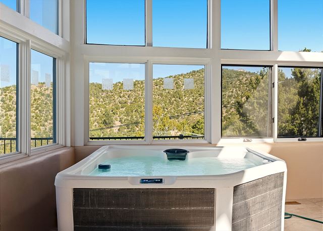 New Listing! Views for Miles | Pool + Hot Tub | Group Retreat 7