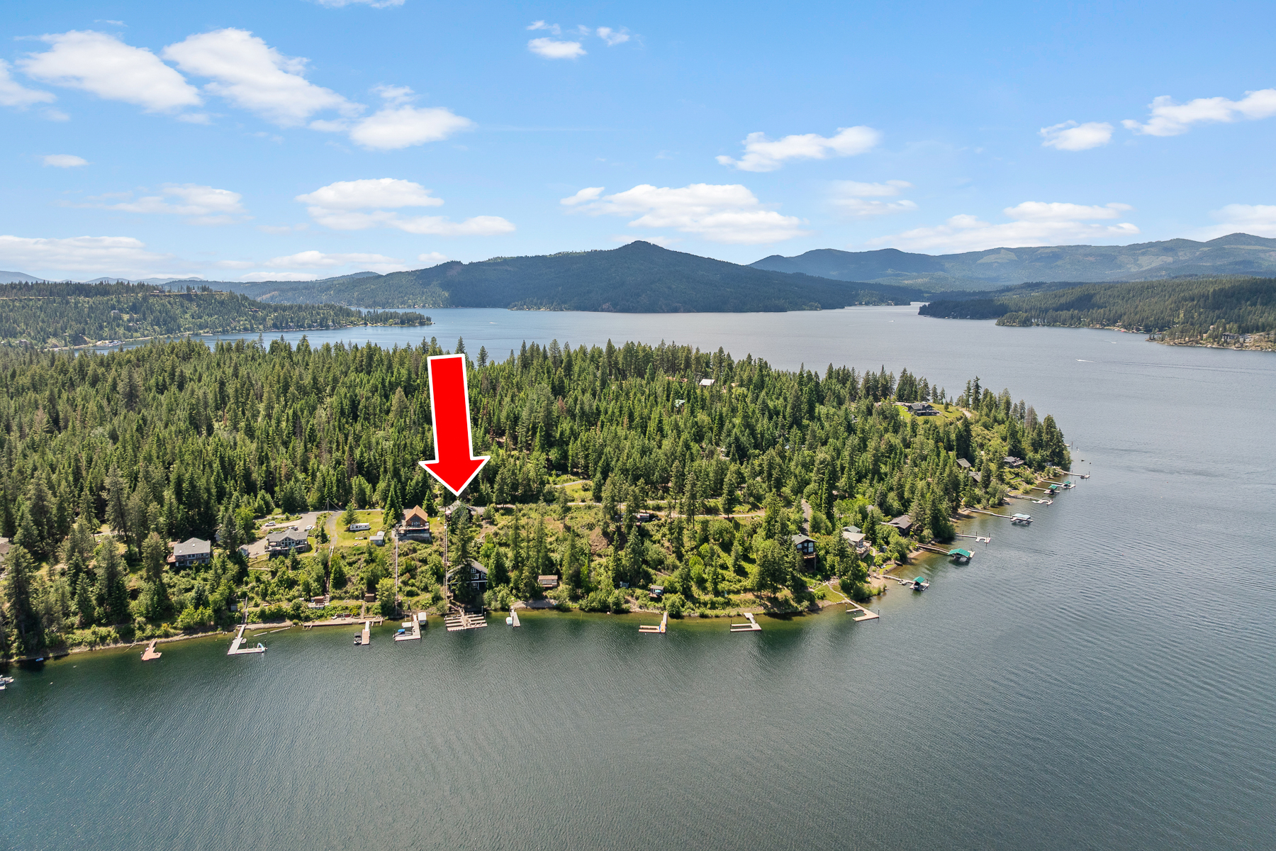 Echo Bay Lodge is surrounded by gorgeous mountain and water views. 