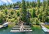 The home sits right on Echo Bay!