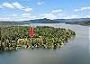 Echo Bay Lodge is surrounded by gorgeous mountain and water views. 