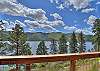 Step out onto the deck and see stunning lakefront and mountain views of Lake Vallecito.