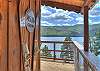 Step out onto the deck and see stunning lakefront and mountain views of Lake Vallecito.