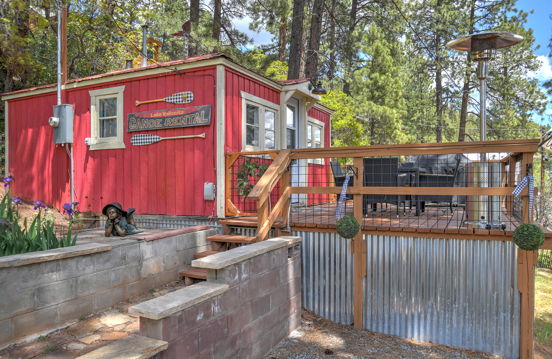 Secluded oasis, where you can enjoy the peace and tranquility of the outdoors 