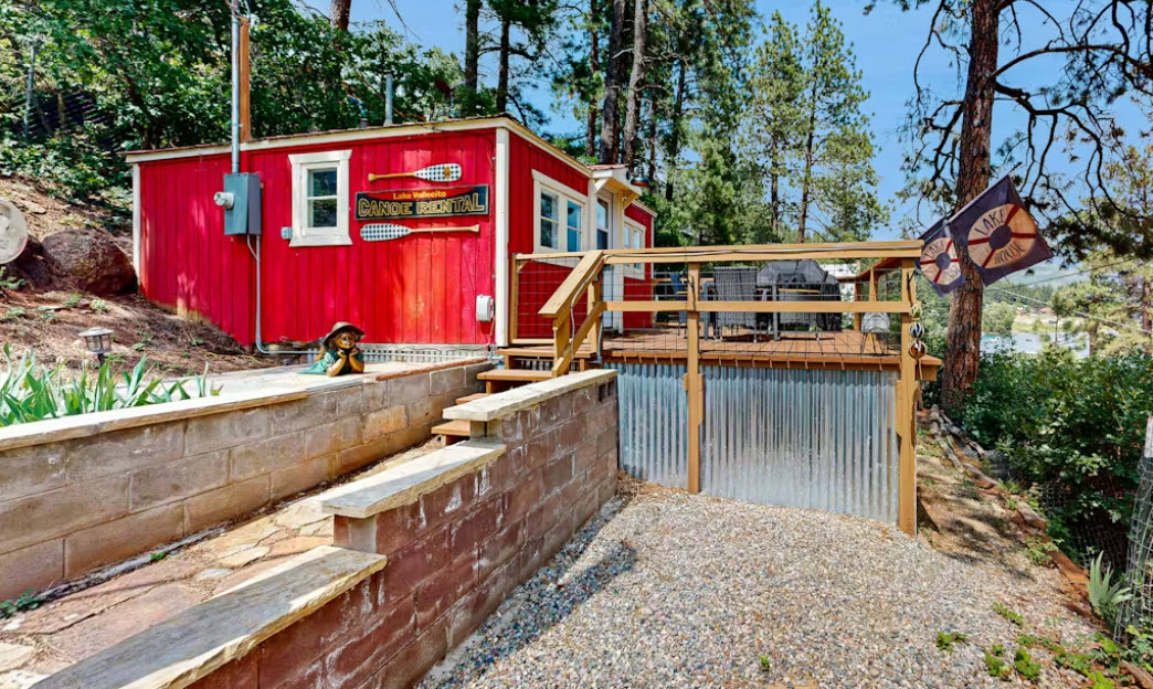 Secluded oasis, where you can enjoy the peace and tranquility of the outdoors 