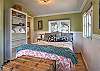 With a queen bed, TV, and all the essentials provided, this house offers a comfortable and relaxing stay.