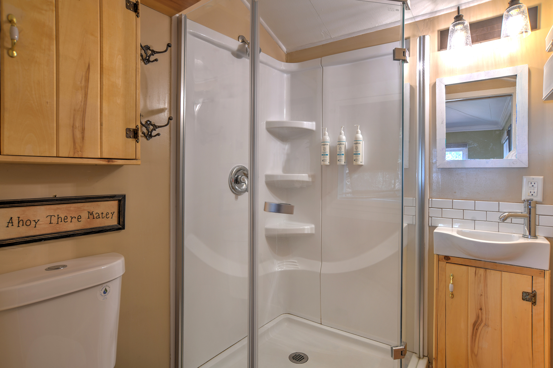 Modern Bathroom with Walk-In Shower