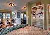 With a queen bed, TV, and all the essentials provided, this house offers a comfortable and relaxing stay.
