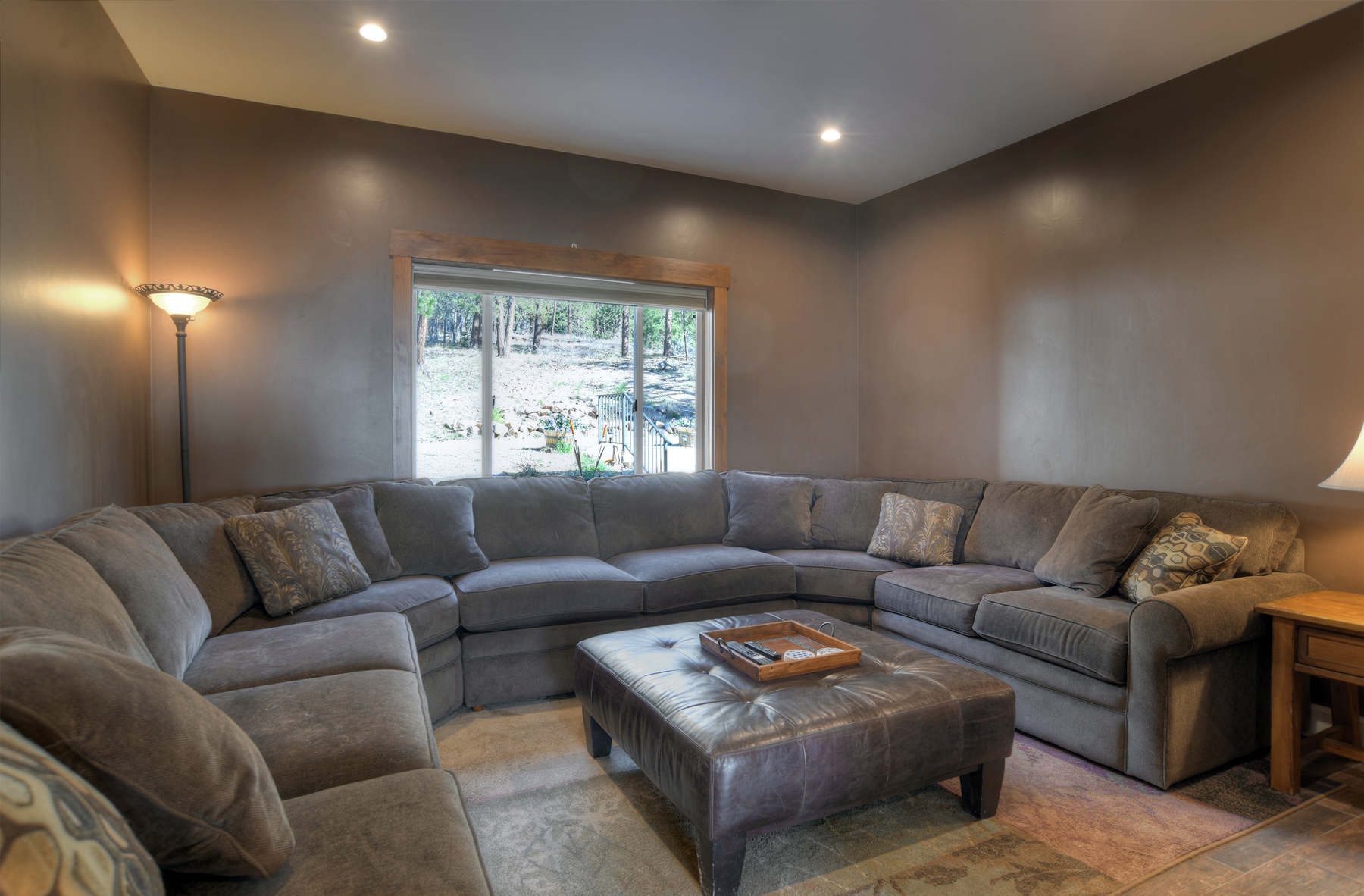 TV Room adjacent to the Main Living Space 