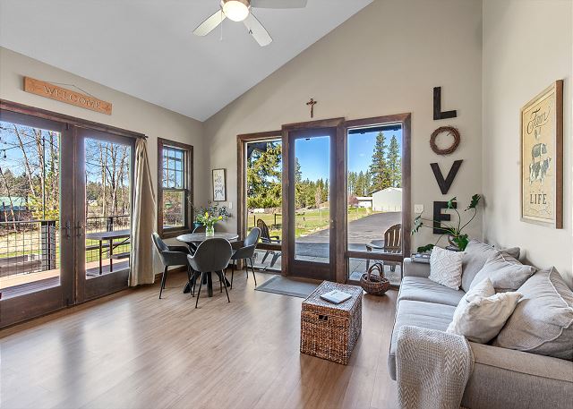 New Listing! Large Barn Home | Rustic-Chic Retreat | Hot Tub | Sauna 8